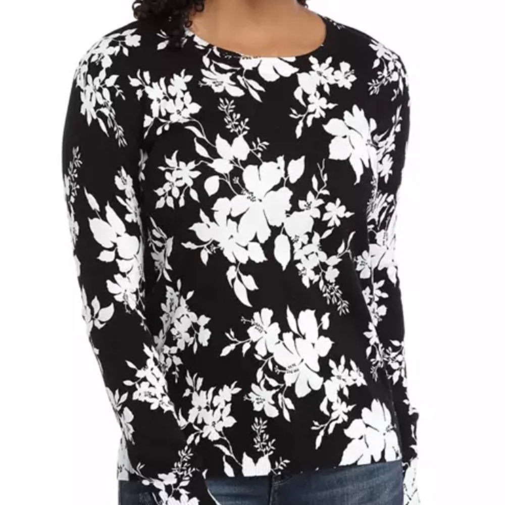 Michael Kors Black White Sweater - Picture 2 of 5